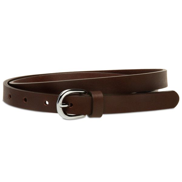 Caspar Taillengürtel GU318 schmaler Damen Ledergürtel günstig online kaufen