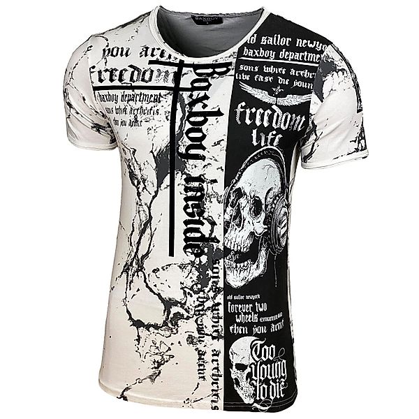 Baxboy T-Shirt Baxboy T-Shirt mit coolem günstig online kaufen