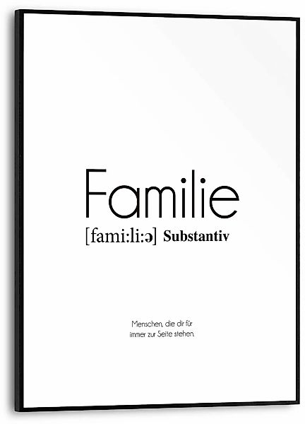 Reinders Poster "Familie" günstig online kaufen