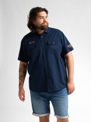 Petrol Industries Kurzarmhemd mit Stickereien günstig online kaufen