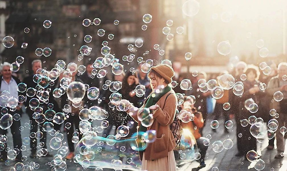 Wandkraft | Wanddekoration City Life Bubbles günstig online kaufen