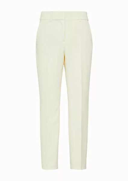 s.Oliver BLACK LABEL 7/8-Hose Cigarette-Pants im Slim Fit mit Gürtelschlauf günstig online kaufen