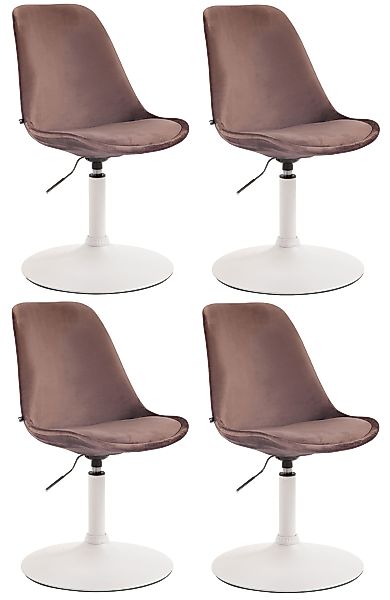 CLP Esszimmerstuhl Maverick Samt (4er Set), günstig online kaufen
