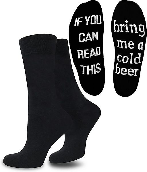 normani Basicsocken 2 Paar Herrensocken mit witzigen Sprüchen (2 Paar) ohne günstig online kaufen