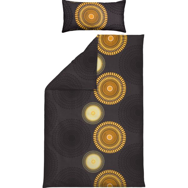 REDBEST Bettwäsche Bettwäsche, Biber, Kreise günstig online kaufen