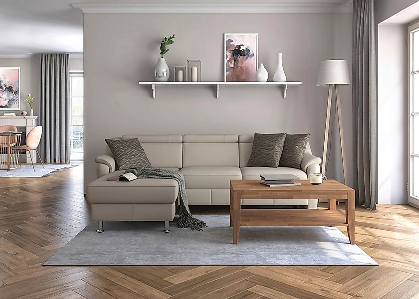 sit&more Ecksofa »Freetown L-Form«, inklusive Kopfteilverstellung und komfo günstig online kaufen