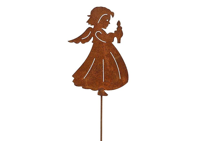 Rostikal Weihnachtsfigur Weihnachtsdeko aussen Weihnachten Engel Figur, Ech günstig online kaufen