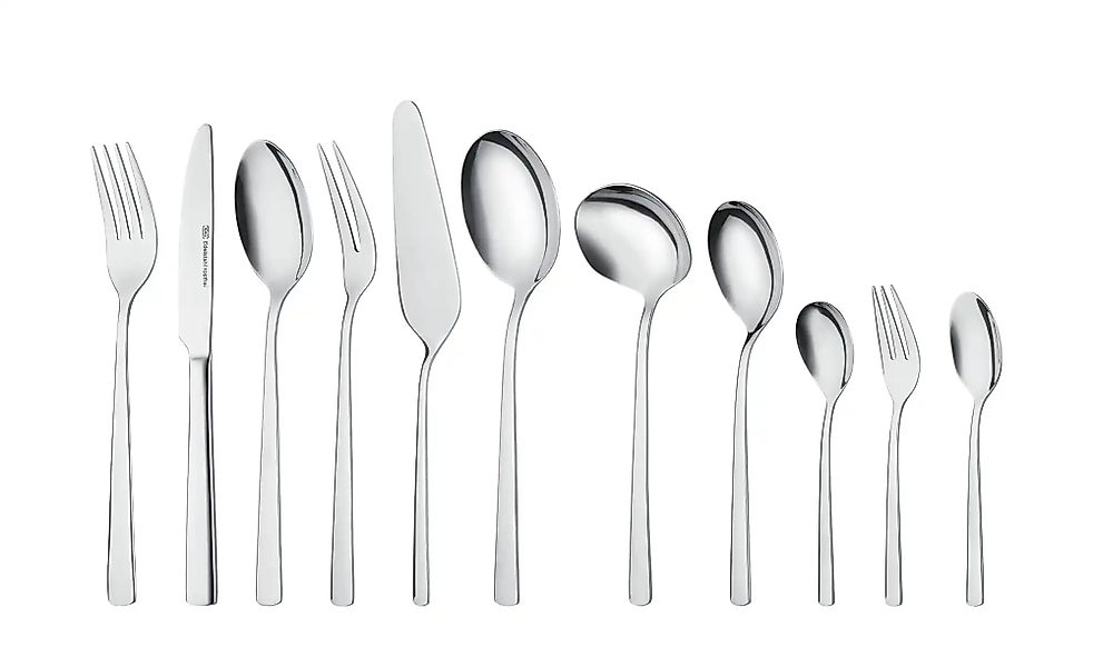 KHG Besteckset  68-teilig  "710" ¦ silber ¦ Edelstahl Besteck > Besteck-Set günstig online kaufen