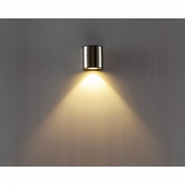 Lutec LED-Außenwandleuchte Downlight Ilumi Edelstahl günstig online kaufen