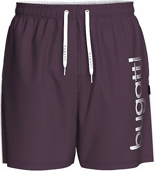bugatti Badeshorts "Giovanni", mit großem Logoprint auf dem linken Bein günstig online kaufen
