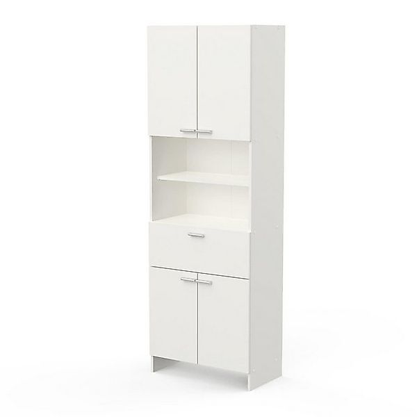 habeig Badezimmerspiegelschrank Badschrank weiß Hochschrank Spiegel Coral w günstig online kaufen