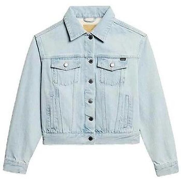 Superdry  Jeansjacken Veste camionneur  en jean brodé günstig online kaufen