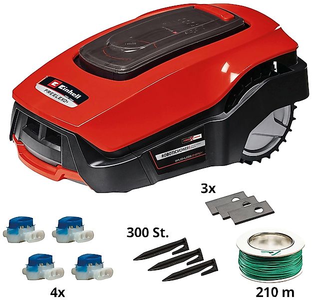 Einhell Rasenmähroboter FREELEXO 1200 LCD BT, bis 1200 m² Rasenfläche günstig online kaufen