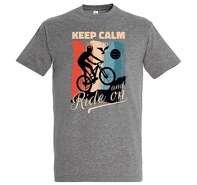 Youth Designz Print-Shirt Keep Calm Fahrrad günstig online kaufen