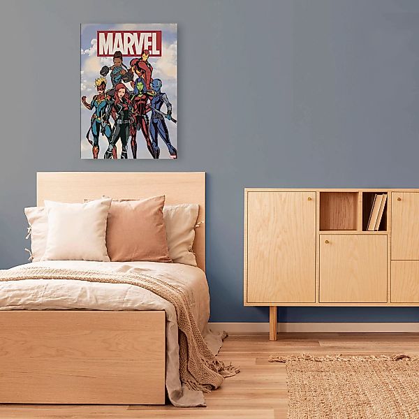 MARVEL Leinwandbild "Marvel Avengers group", (1 St.) günstig online kaufen