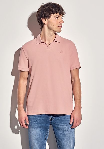 STREET ONE MEN Poloshirt, im soften Baumwoll-Mix günstig online kaufen