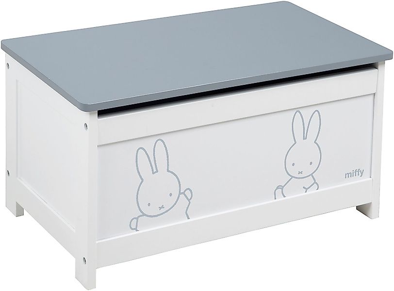 roba® Truhe miffy®, weiß, mit Deckelbremse, günstig online kaufen