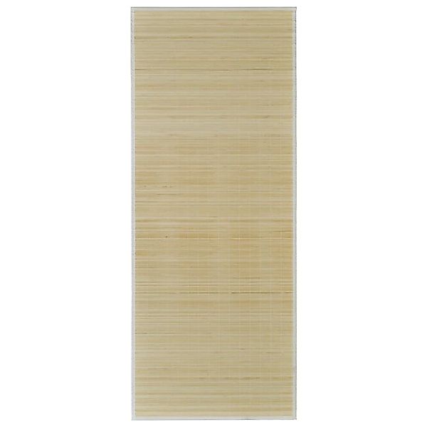 Rechteckig Naturfarbener Bambusteppich 120 X 180 Cm günstig online kaufen