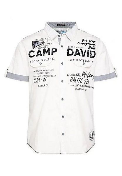 CAMP DAVID Kurzarmhemd Hemd CRUISE NORTH Kurzarmhemd (1-tlg) günstig online kaufen