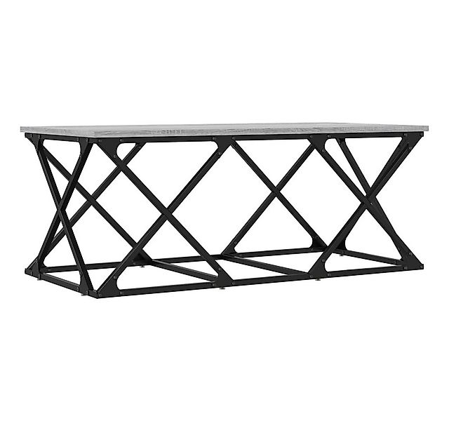 vidaXL Couchtisch Couchtisch Grau Sonoma 100x49x40 cm Holzwerkstoff (1-St) günstig online kaufen