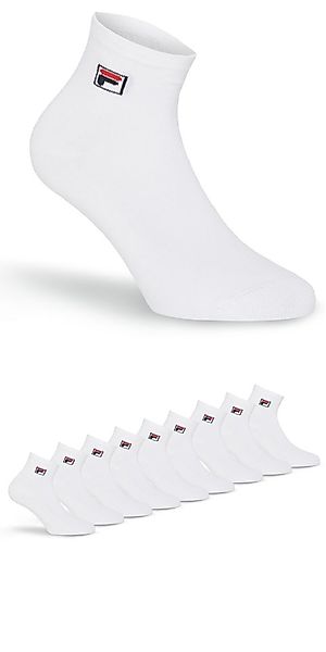 Fila Kurzsocken UNISEX QUARTER PLAIN SOCKS (9-Paar) mit Logo-Schriftzug günstig online kaufen