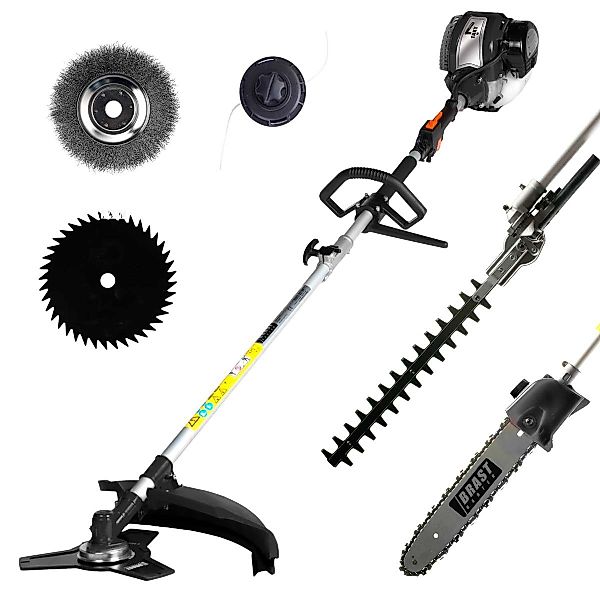 BRAST Benzin-Motorsense 4-Takt Benzin 6in1 Rasentrimmer günstig online kaufen