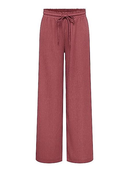 ONLY Schlupfhose ONLALTA MW STRING WIDE PANT PNT ZLO Materialmix, weite Bei günstig online kaufen