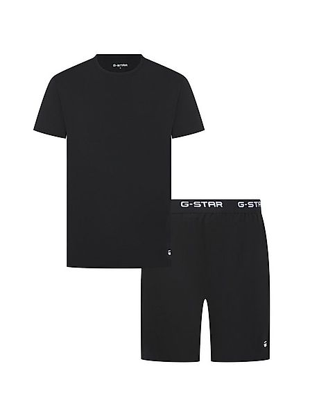G-STAR Pyjama SLATE, T-SHIRT & SHORTS (Set, 2 tlg) Regular Fit in Baumwoll- günstig online kaufen