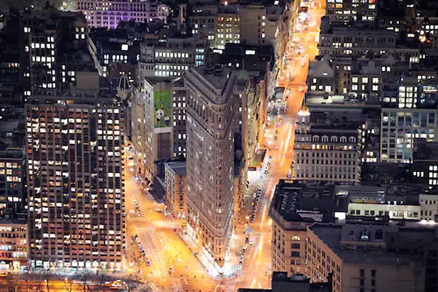 Papermoon Fototapete »NEW YORK-BROOKLYN BRIDGE MANHATTAN SKYLINE TIMES SQUA günstig online kaufen