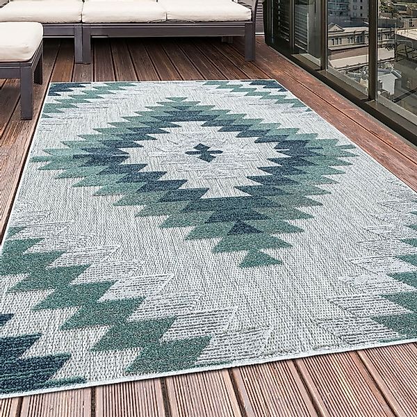 Ayyildiz Teppiche "BAHAMA 5154" rechteckig 8 mm Höhe Läufer, Flachflor mit günstig online kaufen