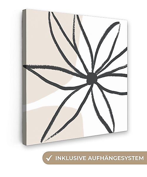 OneMillionCanvasses® Leinwandbild Blumen - Minimalismus - günstig online kaufen