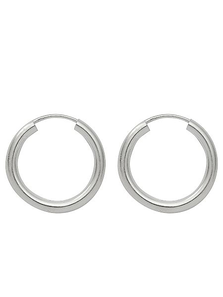Adelia´s Paar Ohrhänger "925 Silber Ohrringe Creolen Ø 40 mm", Silberschmuc günstig online kaufen