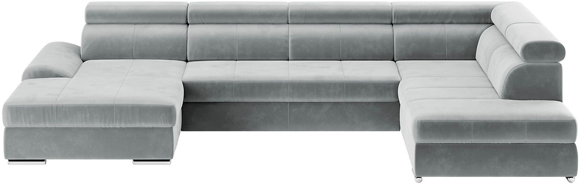 sit&more Wohnlandschaft »U-Form« mit verstellbaren Kopfteilen, wahlweise mi günstig online kaufen