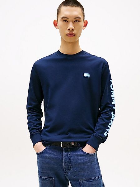 Tommy Jeans Langarmshirt TJM REG POP COL NW CLSC LS T EXT Mit Rundhalsaussc günstig online kaufen