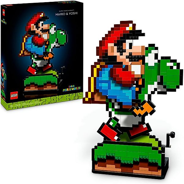 LEGO® Super Mario World™: Mario & Yoshi (71438), LEGO Super Mario Konstrukt günstig online kaufen