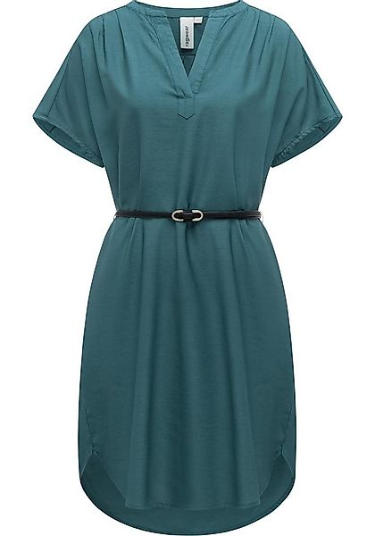 Ragwear Minikleid Klarisa Lockeres Oversize Sommerkleid mit Gürtel günstig online kaufen