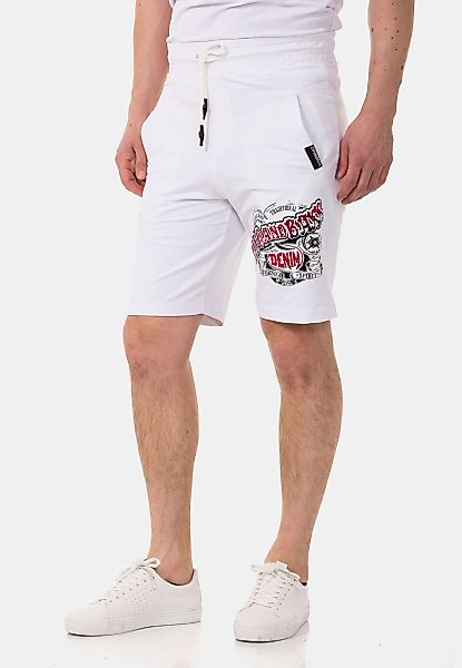 Cipo & Baxx Stoffhose "Hose", mit Bein-Print günstig online kaufen