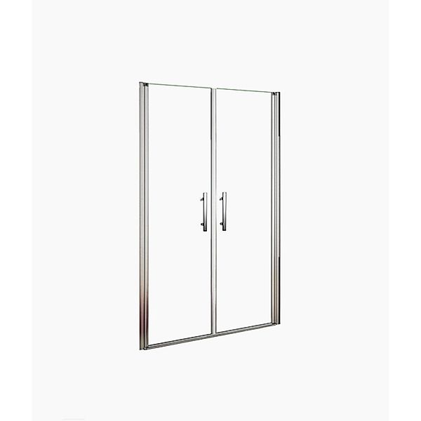 Duschparadies 80x195cm Duschtür Nischentür Duschabtrennung 6mm Nano Glas Sc günstig online kaufen