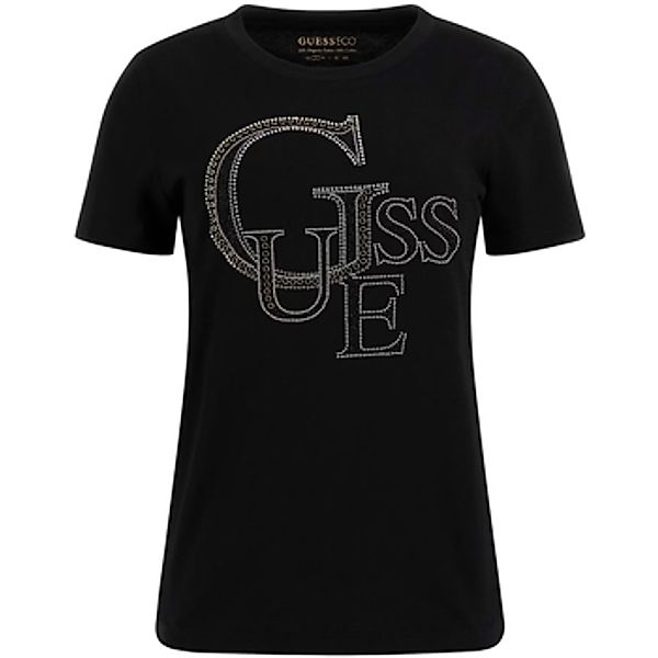 Guess  T-Shirt T-Shirt Kurzarmshirt STUDDED günstig online kaufen