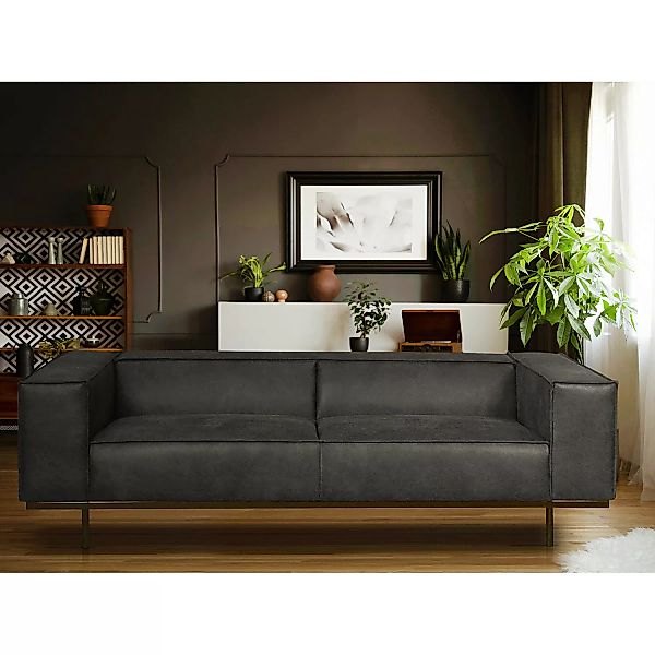 home24 Sofa Kups I (3-Sitzer) günstig online kaufen