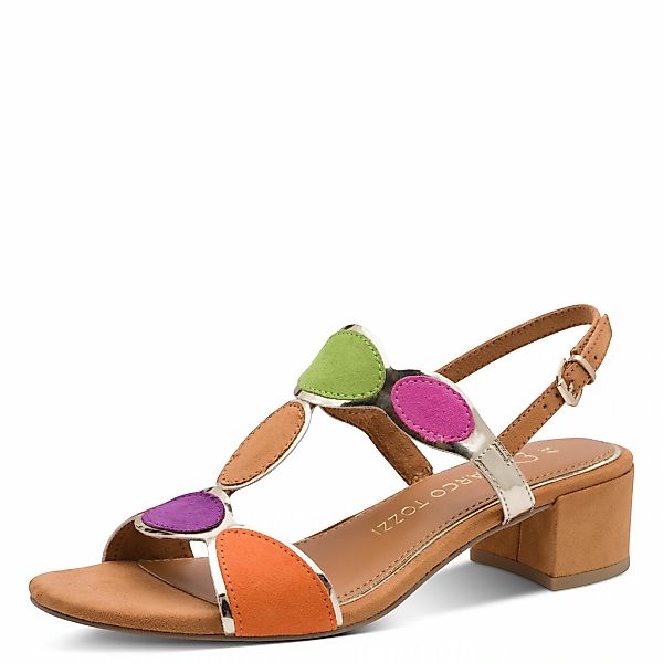 MARCO TOZZI Sandalette, Blockabsatz, Sommerschuh, Riemchensandale mit verst günstig online kaufen