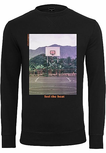 MisterTee Rundhalspullover "MisterTee Herren Feel the Heat Crewneck", (1 tl günstig online kaufen
