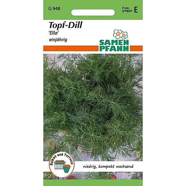 SAMEN PFANN Topf - Dill Ella - Dill-Samen günstig online kaufen
