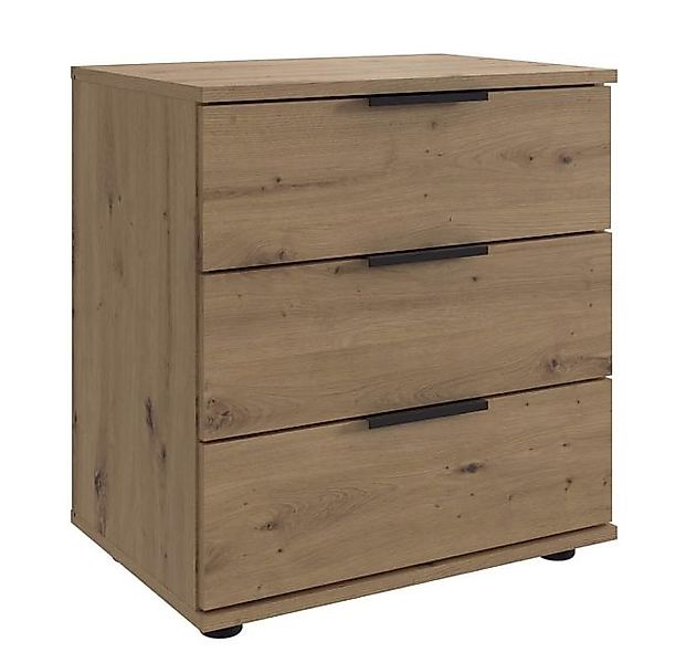 Nachtschrank 1 Stück ca. 52x58x38 cm Artisan-Eiche-Nachbildung günstig online kaufen