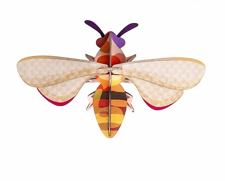 studio ROOF Wanddekoobjekt 3D Biene (1 St), Zum Zusammenstecken günstig online kaufen