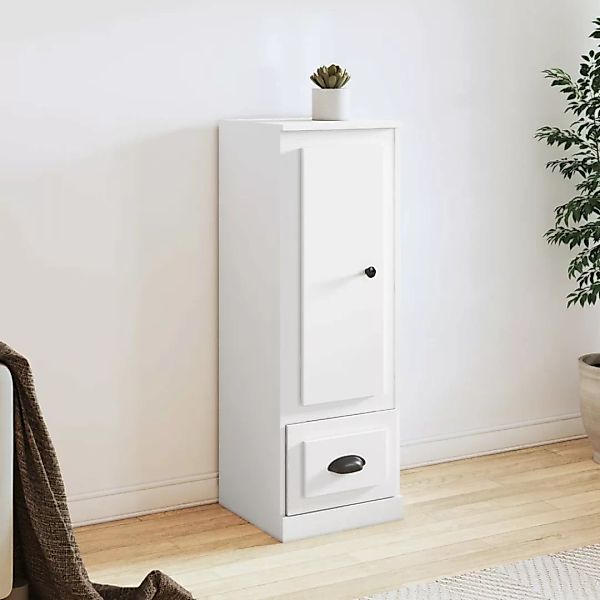 vidaXL Highboard Highboard Weiß 36x35,5x103,5 cm günstig online kaufen