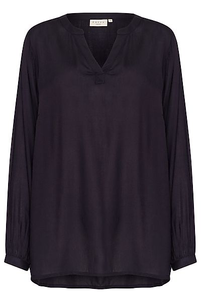 KAFFE Curve Langarmbluse Langarm-Bluse KCcalinde Große günstig online kaufen