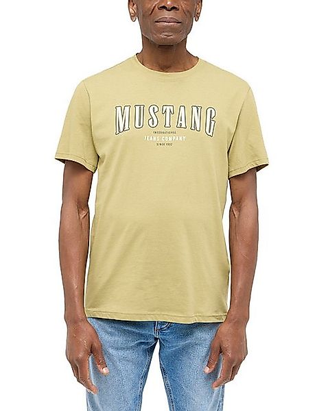 MUSTANG Kurzarmshirt Style Austin mit Logo-Print günstig online kaufen