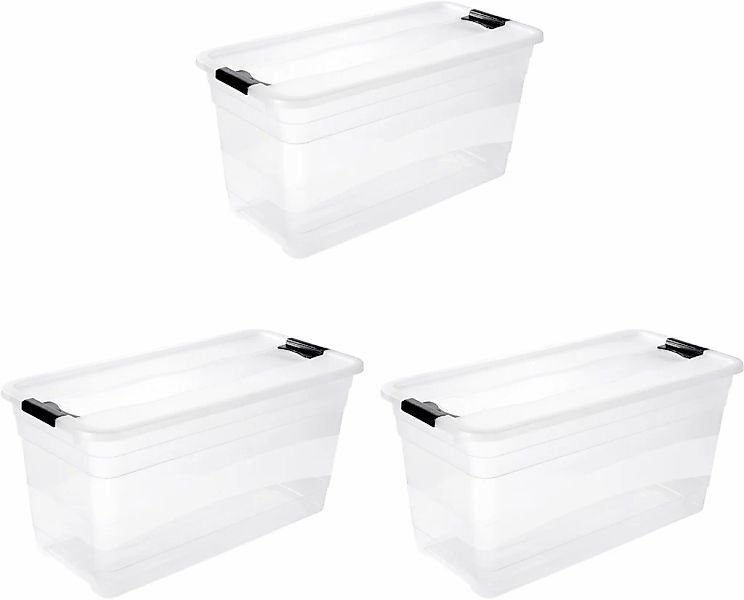 keeeper Aufbewahrungsbox "Cornelia, 3er Set, 83 L, 79,5 x 39,5 x 40 cm" dur günstig online kaufen