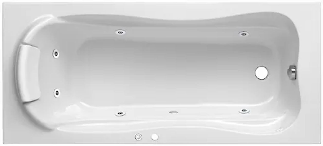 OTTOFOND Whirlpool-Badewanne »Jamaica« Höhe 40 cm ergonomisch geformt Typ 1 günstig online kaufen